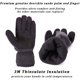 thumbnail image 4 of Guantes de invierno SKYDEER con suave piel de ciervo, forro polar térmico y cálido aislamiento Thinsulate 3M (SD8661T), 4 of 7