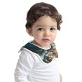 thumbnail image 2 of Hirioo Blue Ocean Waves for Baby Cotton Petal Bib Drool Bibs for Baby Boy Unisex, 2 of 9