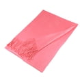 thumbnail image 2 of TZ Promise Women Coral Pashmina Shawl and Wrap Soft Solid Color Scarf with Fringes, 2 of 5