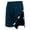Dark Blue, variant on Unisex Tear Away Shorts Side Open Recovery Post Surgery Breakaway Short Magic Tape Adaptive Shorts Dark Blue L