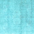 thumbnail image 1 of Ahgly Company Indoor Square Persian Light Blue Traditional Area Rugs, 8' Square, 1 of 4