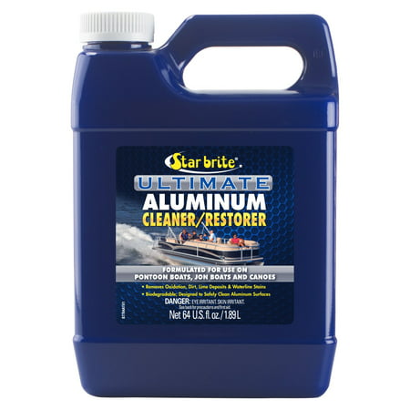 Ultimate Aluminum Cleaner & Restorer - Safely Clean Pontoon Boats, Jon Boats & Canoes Star