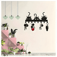 thumbnail image 3 of Llavero De Pared Llavero Negro Decoración De Pared Eo Safe Imports Negro, 3 of 4
