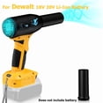 thumbnail image 1 of Para Batería de 18V Dew*alt, Soplador Seco a Chorro de 90000RPM, Ventilador Eléctrico Inalámbrico de Mano para Quitar Polvo para Teclado, Exterior, Limpiador de Auto, 1 of 6