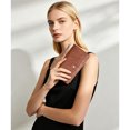 thumbnail image 2 of FALAN MULE Wallets for Women RFID Blocking Vegan Leather wristlet wallet Trifold Clutch Large Capacity Credit Card Holder, 2 of 7