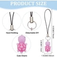 thumbnail image 2 of 10pcs Tortoise Mobile Straps 5 Colors Resin Turtle Phone Charms Decorative Hanging Charms Lanyard Charms for Women Purse Keychain Pendants Moblie Phone Cases Home Decoration for DIY, 2 of 6