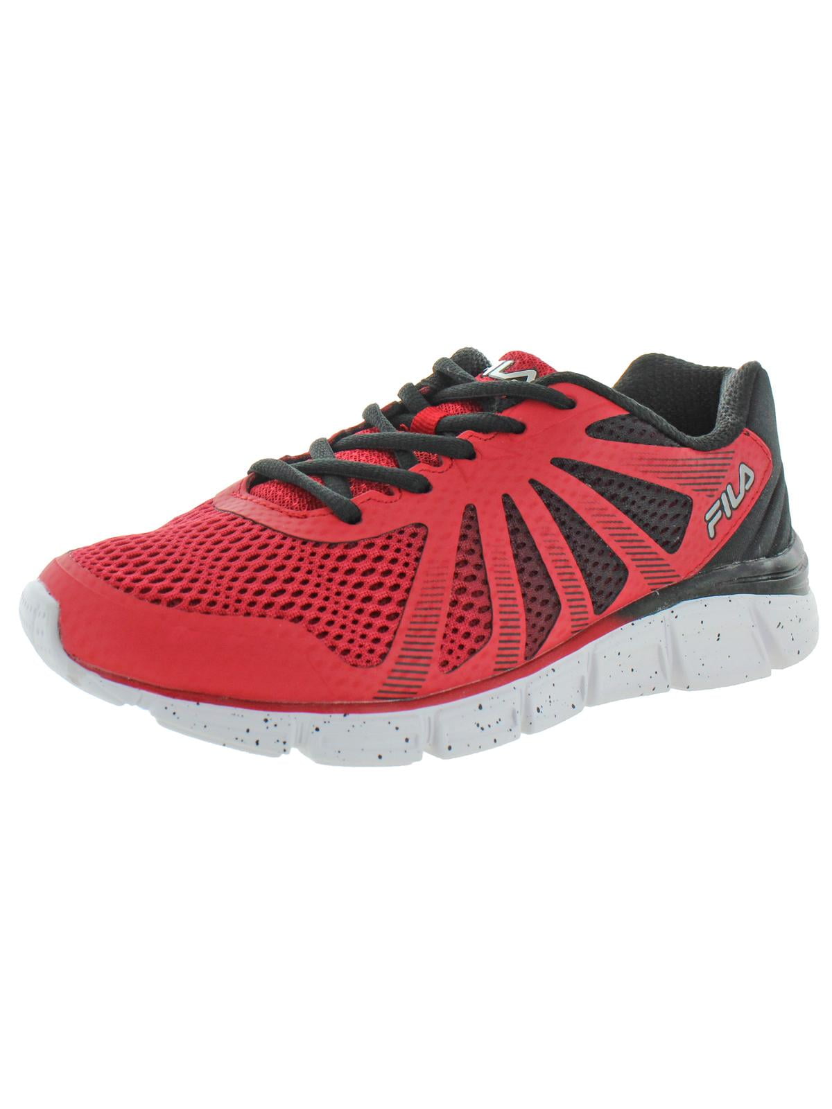 boys black running trainers