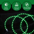 thumbnail image 6 of Tupkee LED Rope Light Green - for Indoor and Outdoor use, 24 Feet 7.3 m - 10MM Diameter - 144 LED Long Life Bulbs Rope Tube Lights - Pack of 2, 6 of 7