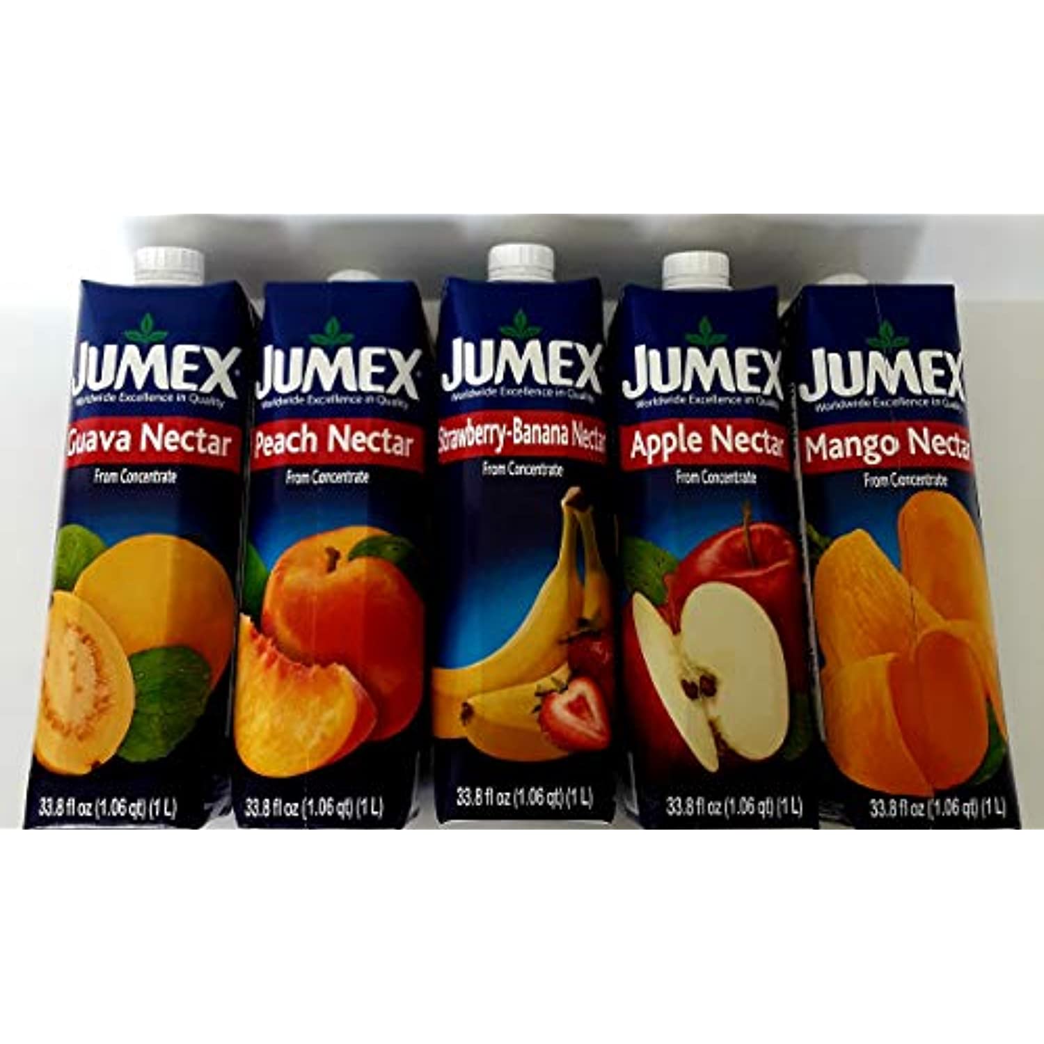 Fruit Juice, Jumex Apple Nectar, Guava Nectar, StrawberryBanana Nectar