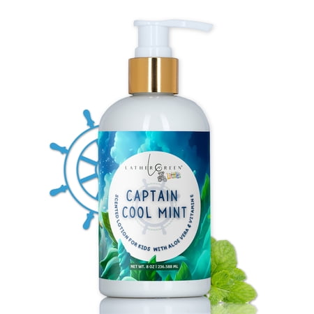 Captain Cool Mint Body Lotion for Kids and Toddlers | Lightweight and Hydrating