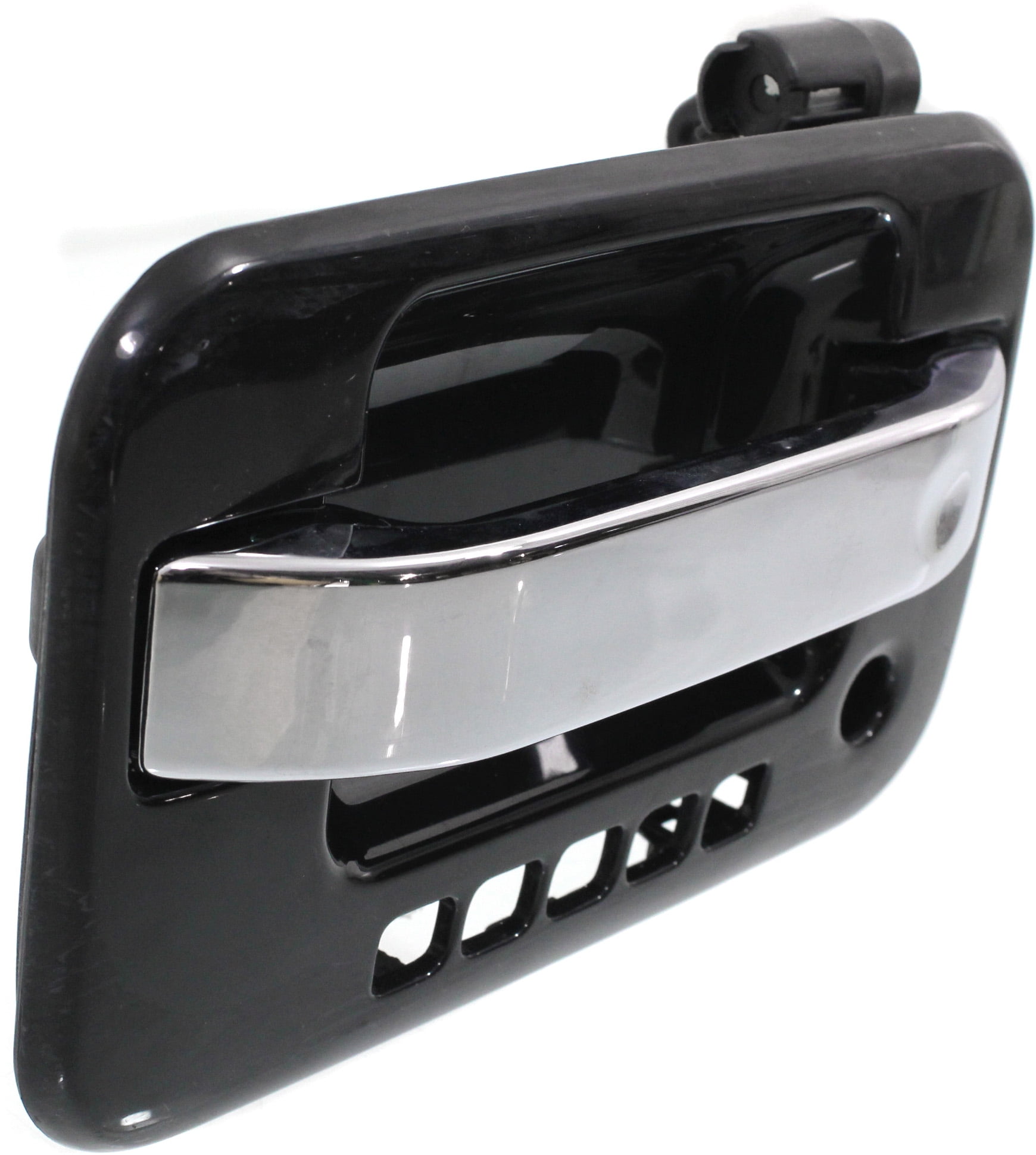 Replacement F462180 Exterior Door Handle Compatible with 2006-2008 Lincoln Mark LT 2004-2014 Ford F-150 Front, Left Driver Chrome Lever with Primed Bezel