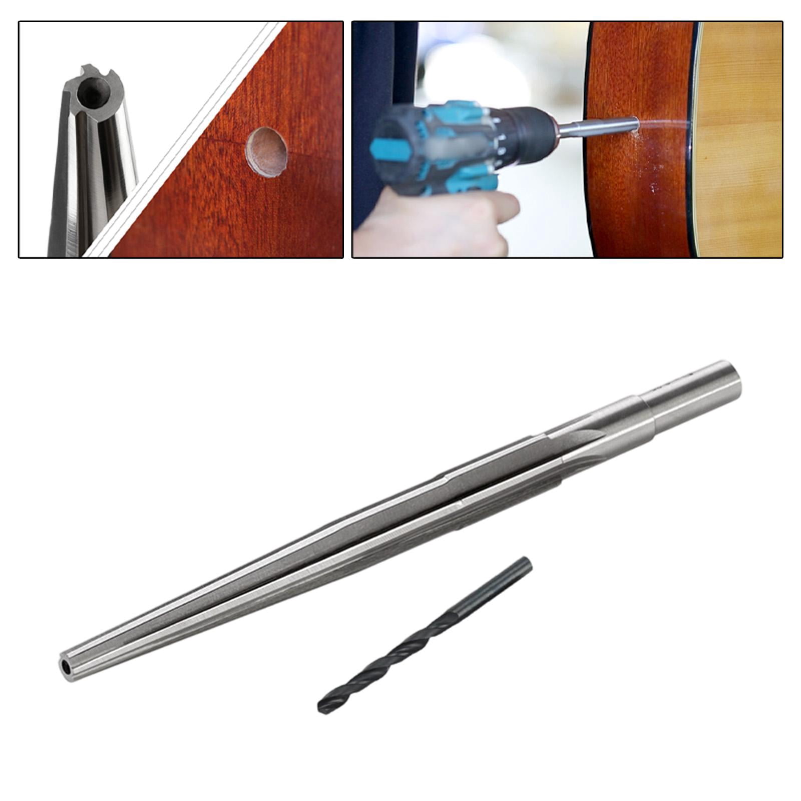 LeeQinersw Guitar Pickup Pin Hole Reamer Hole Opener Studio Workshop Endpin Jack Reamer