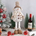 thumbnail image 4 of MAIMAI gran muñeco de nieve de Navidad, alce, muñeca de piernas largas, adorno de árbol de Navidad, decoración navideña para el hogar, Navidad, regalos de Año Nuevo para niños, 4 of 4