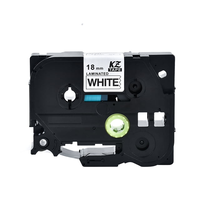 spellwife Replacement For Brother P-Touch 18mm 8m Laminated Colored Label Printer Tape Tag Maker Ribbon