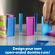 thumbnail image 4 of Learning Resources STEM Explorers Domino Action, juguetes STEM para niños, 59 piezas, regalos para niños y niñas a partir de 5 años, 45 dominós, 10 tarjetas de desafío de doble cara, piezas de obstácu, 4 of 5