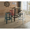 thumbnail image 3 of ACME Table de Bar Jacotte en Naturel et Noir, 3 of 3