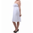 thumbnail image 2 of Women's Plus Size Strapless Dress, 2 of 4