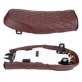 thumbnail image 4 of Motorcycle Saddle, Little  Shape Pillion Reusable  For Modification Replacement For CG125 GN CG CB200 CB350 CB400SS, 4 of 8