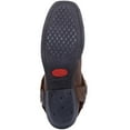 thumbnail image 7 of Dingo Mens Dean Harness Square Toe Pull On Motorcycle Cowboy  Mid Calf Boot, 7 of 7