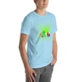 thumbnail image 6 of Unisex t-shirt (Ocean Blue, M), 6 of 6