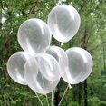 thumbnail image 3 of Globos transparentes de 12 pulgadas, paquete de 100 globos de fiesta de látex de calidad superior para decoraciones de bodas y duchas (transparentes), 3 of 5