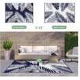 thumbnail image 2 of Outdoor Rug  for Patios   Reversible Outdoor Plastic Straw Camping Rug Carpet  Large Area Rugs Mats for RV  Camper  Deck  Balcony  Porch  Backyard  Beach  Picnic. Leaf, 2 of 7