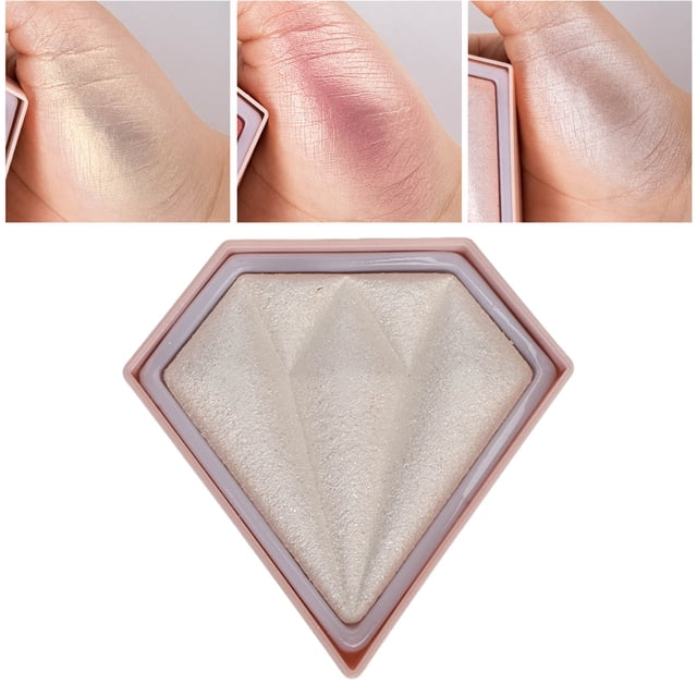 Paleta De Iluminadores Brillantes De Larga Duración Para Mujeres Con Textura Fina Y Fácil De Aplicar, Refina Los Contornos Faciales Para Crear Una Apariencia 3D