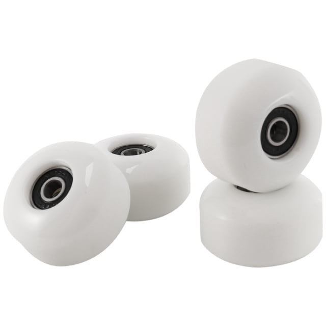 Roues de Skateboard avec Roulements 52x30mm Roues de Rue Pièces de Skateboard Cruiser Roues de Longboard (Ensemble de 4) Blanc