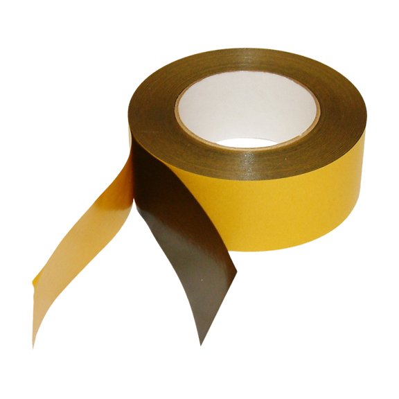 JVCC DC-4420LB Double-Sided PVC Tape: 2 in x 36 yds. (Black)