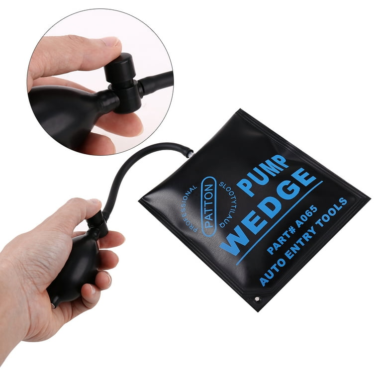 1/2/4 PCS Black Air Pump Bag Wedge Cushion Automotive Car Inflatable Shims  Hand Tools