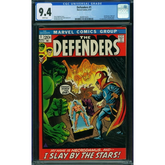 Defenders #1 - CGC 9.4 Comic Book