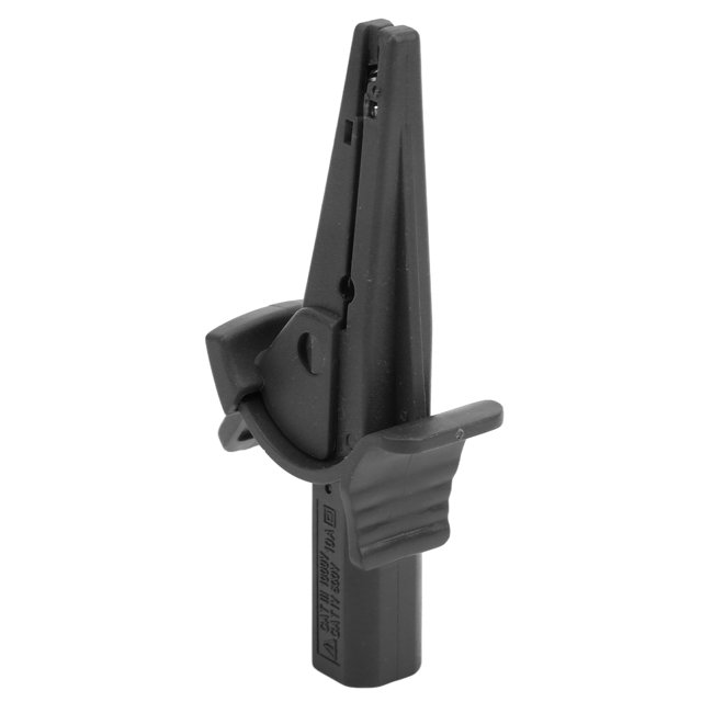 Insulated Electrical Test Clip Insulated Test Clamp Safe 20mm Opening Current Test Clip With 4mm Banana Socket For Car Trucks Electrical Projects