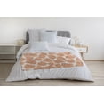 thumbnail image 3 of Simply Daisy Giraffe Journey Fleece Throw Blanket, Orange, Standard Throw, 3 of 4