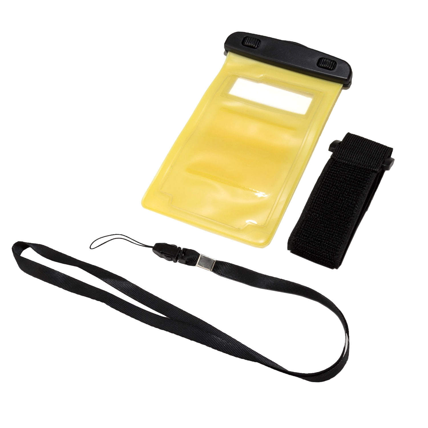 Premium Waterproof Interlocking Seal Carrying Case for Apple iPhone 8 Plus / 7 Plus / 6 Plus with Fastening Strap