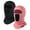 Black+Pink, variant on 2-Pack Full Face Balaclava, Warm and Breathable for Outdoor and Winter