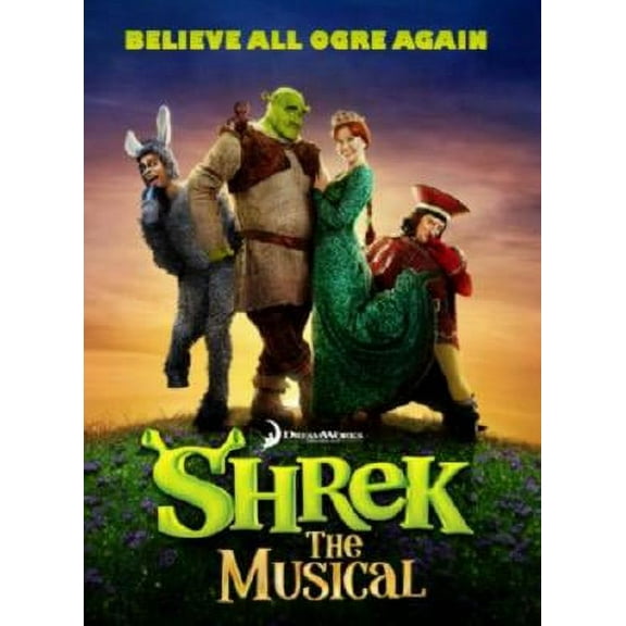 Bad Dog Posters Shrek Musical Fox Theatre St. Louis Poster 24inx36in Poster 24x36 poster