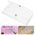 thumbnail image 1 of OULII Hard Shell Sunglasses Case 7Pcs Transparent for Men with Scratch Protection, 1 of 6