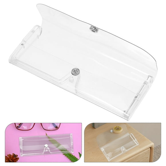 OULII Hard Shell Sunglasses Case 7Pcs Transparent for Men with Scratch Protection