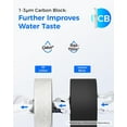 thumbnail image 4 of Waterdrop 𝐖𝐃-𝐓𝟑-𝐑𝐂𝐎 Replacement Filter, Pack of 1 RO & 2 CF & 1 CB Filter, Replacement for 𝐖𝐃-𝐓𝟑-𝐂 Tankless Reverse Osmosis Water Filter (𝟐*𝐂𝐅 + 𝟏*𝐂𝐁 + 𝟏*𝐑𝐎), 4 of 9