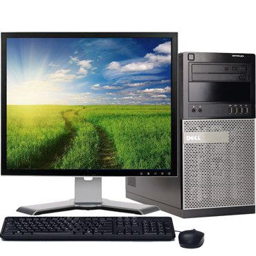 Restored Dell Desktop Computer OptiPlex 7020 Tower Intel Core I5 4th Gen Processor 8gb Ram 1tb Hdd Windows 10 Pc Refurbished