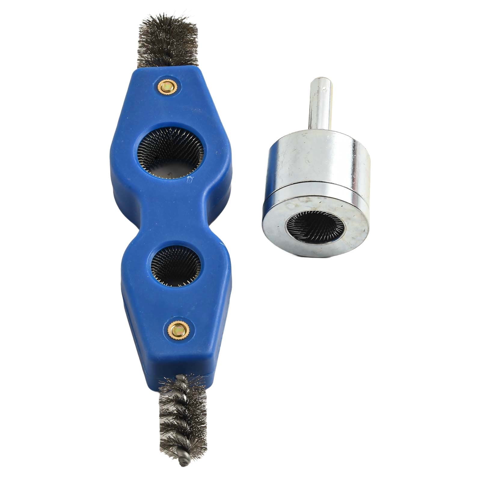 Copper Pipe Cleaner For Drill 15+22Mm Plumbing Cleaning Metal Tube Battery For Hand Tools Wire Brushes Accessory In Stock 22Mm Smile Home