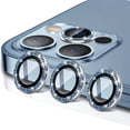 thumbnail image 1 of CNKOO Blue Sparkling Artificial  Protective Film For IPhone 15 14 13 12 11 Promax Plus Rear Camera Lens Ring Camera Film ZZZ, 1 of 5