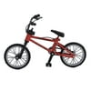 Mini Size Simulation Alloy Finger Bike Children Kid Funnt Mini Finger Bike Toy With Brake Rope Best Birthday Gift