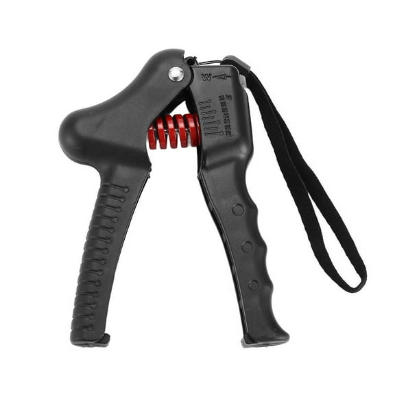 25-70Kg Adjustable Heavy Hand Grip Fitness Hand Exerciser Wrist Increase Strength Spring Finger Pinch Carpal Expander,1*Fitness grip,black
