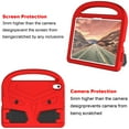 thumbnail image 3 of SaniMore for iPad 10th Generation 10.9" 2022 Kids Case, EVA Lightweight Case with Handle & Foldable Kickstand Shockproof Protective Case for iPad 10th Gen Girls Boys, Red, 3 of 9