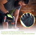 thumbnail image 5 of HANDLANDY Fingerless Work Gloves for Men Utility Padded Half Finger Driving Working Gloves, 5 of 6