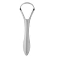 thumbnail image 4 of Rascador de lengua, útil limpiador de lengua de acero inoxidable quirúrgico para adultos y niños, raspador de lengua de metal profesional para reducir el mal aliento, ayuda a su higiene bucal, 4 of 5