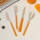 thumbnail image 3 of Set de Cubiertos Portátil Reutilizable con Cuchillos, Tenedores, Cucharas y Palillos Desmontables | Juego de Utensilios para Almuerzo para Estudiantes, Camping y Viajes | 4 Paquetes | Ligero 8x2, 3 of 6