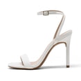 thumbnail image 4 of Sandalias DREAM PAIRS con Tacón Alto de Aguja Blancas para Mujer, 4 of 8