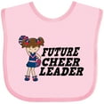 thumbnail image 3 of Inktastic Future Cheerleader Girls Baby Bib, 3 of 4